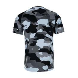 HOLOKOLO Cycling short sleeve jersey - HIDE N SEEK MTB - black/grey